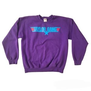 Taylor Gang purple sweatshirt size medium